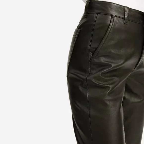 NWOT Everlane The Leather Pant size 0 - Picture 6 of 6